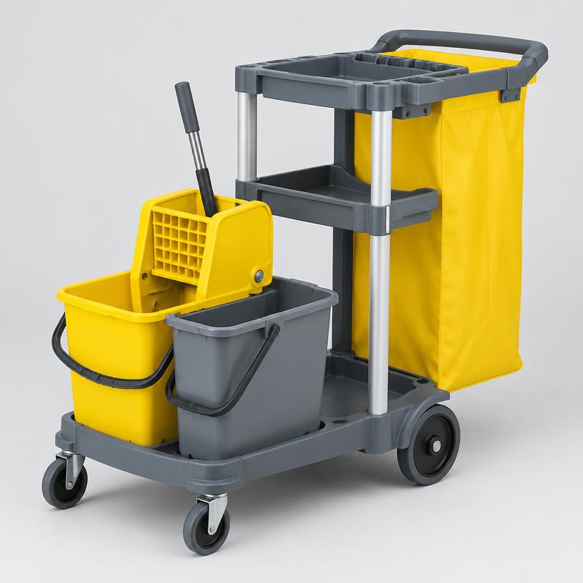 Janitorial Cleaning Trolley