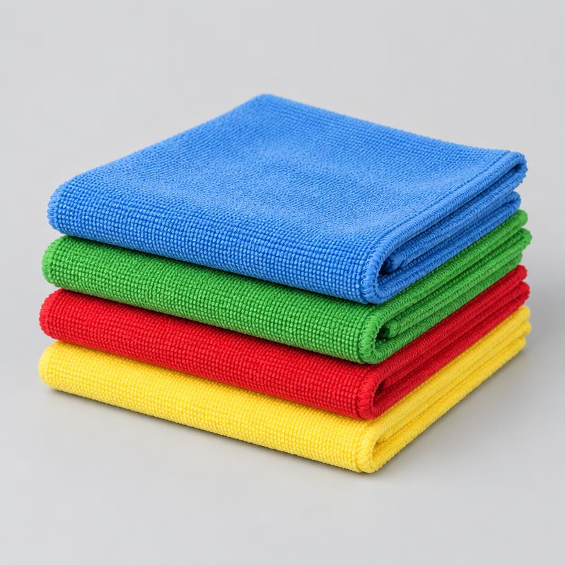 Microfibre cleaning cloths